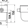 Abreuvoir automatique, en fonte à niveau constant - 3 litres