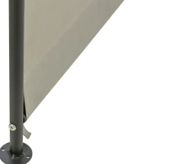 Abri, 110 × 100 × 70 cm, beige,noir