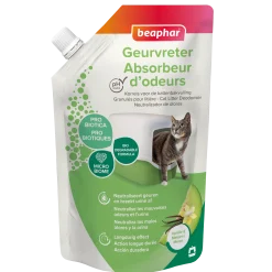 Absorbeur d'odeurs pour litière chat parfum vanille melon - 400 g