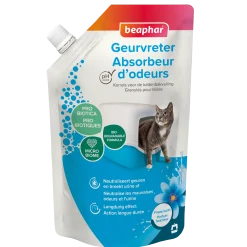 Absorbeur d'odeurs pour litière chat parfum fraicheur - 400 g