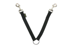 Accouple nylon 54 cm x 20 cm, noir