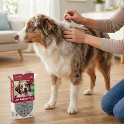 Advantix, chien 10/25 kg, 6 pipettes de 2.5 ml
