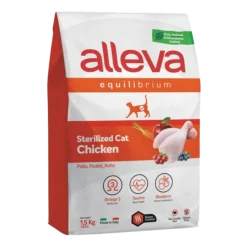 Alleva Equilibrium chat poulet sterilisé 1.5 kg