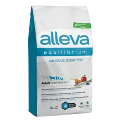 Alleva Equilibrium Chien adulte sensible poisson océanique, mini/medium, 5 kg