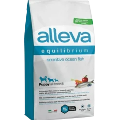 Alleva Equilibrium Chiot sensible poisson océanique, toutes races, 5 kg