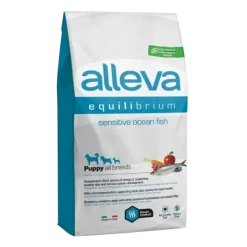 Alleva Equilibrium Chiot sensible poisson océanique, toutes races, 12 kg