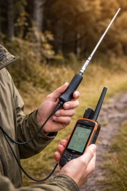 Antenne à main télescopique pour Garmin Astro ou Alpha