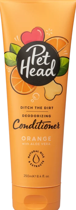 Après Shampoing Ditch the Dirt, désodorisant parfum ORANGE, 250 ml - Pet Head
