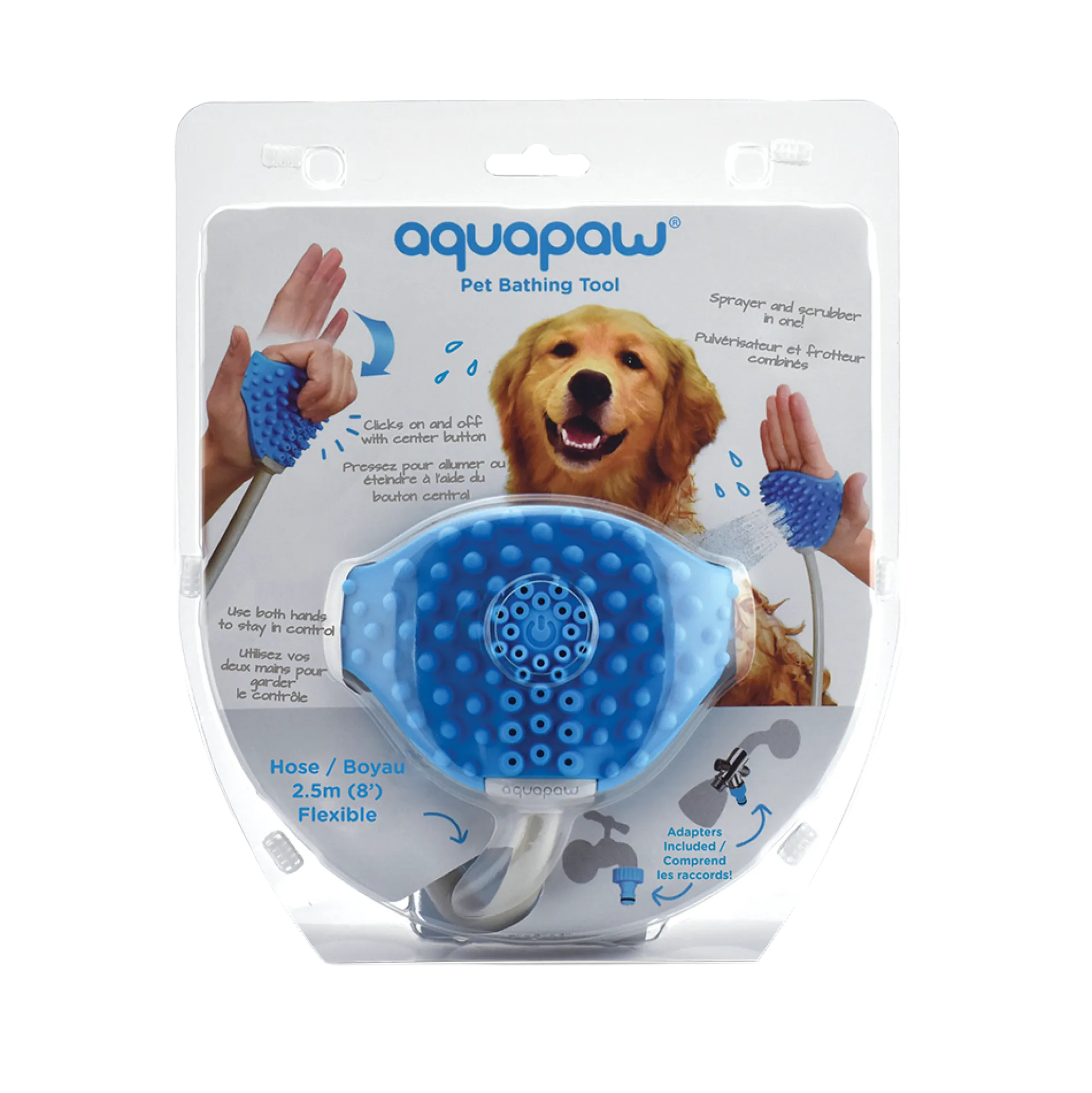 Aquapaw pet bathing tool - Gant de lavage