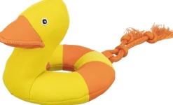 Aqua toy canard sur corde, en tissu