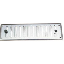Aérateur aluminium à coulisse