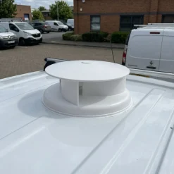 Aérateur rotatif ABS blanc hauteur 120 mm