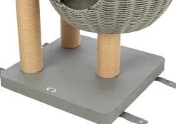 Arbre à chat dextérieur Amalia, grand 143 cm, gris