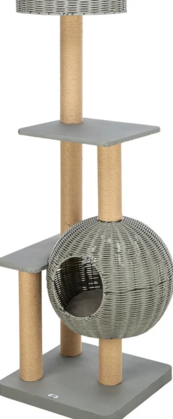 Arbre à chat dextérieur Amalia, grand 143 cm, gris