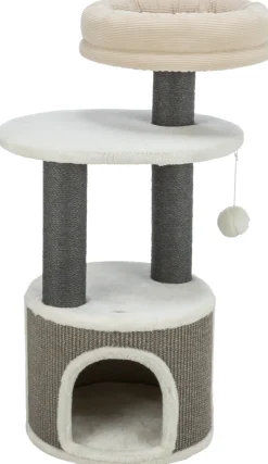 Arbre à chat Marco, 85 cm, blanc,beige