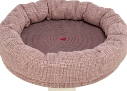 Arbre à chat Viviana, rond, 80 cm, vieux rose