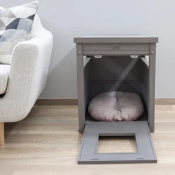 Armoire à chat ECO Daffy, pour bac à litière ou espace de couchage