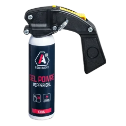 Aérosol anti agression Gel Poivre, 100 ml avec poignée