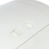 Bac à litière auto-nettoyant, en plastique 51 × 56 × 54 cm, blanc