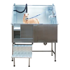 Baignoire inox - sur pieds