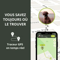 Balise de localisation GPS KIPPY EVO brown wood