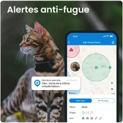 Balise GPS Tractive CAT MINI - bleu nuit