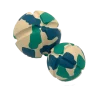 Balle caoutchouc naturel Ballee, bleu, L 8 cm