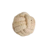 Balle coton recyclé et jute, 9.5 cm