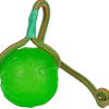 Balle Everlasting Fun Ball avec corde, 9 cm
