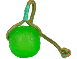 Balle Everlasting Fun Ball avec corde, 9 cm