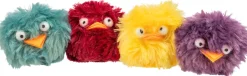 Balle hochet, en peluche, 6 cm, divers