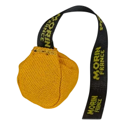 Balle MORBALL Polycoton JAUNE avec poignée