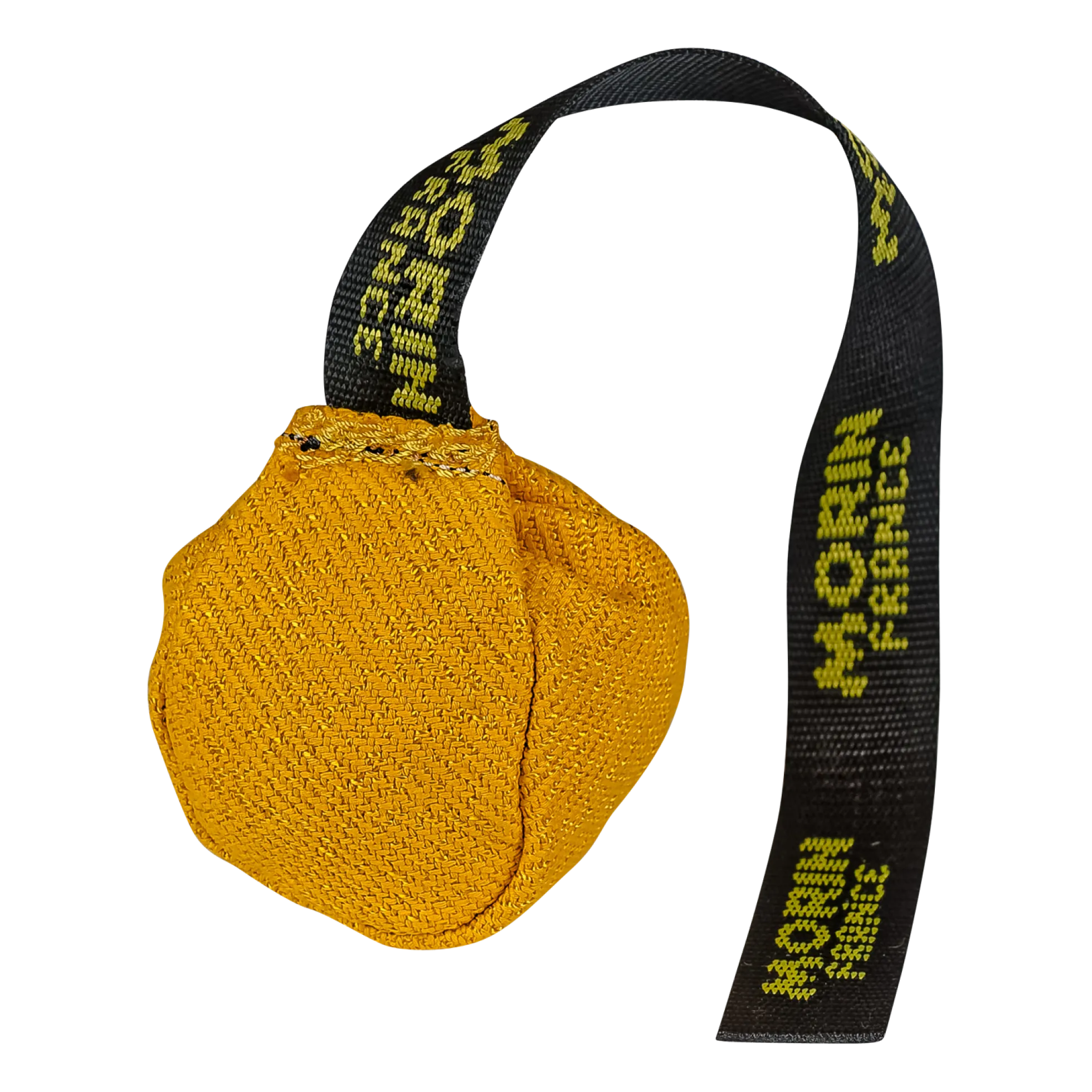 Balle MORBALL Polycoton JAUNE avec poignée