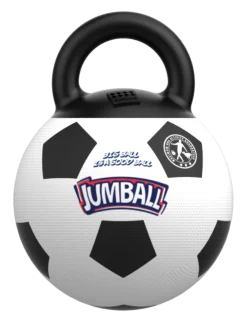 Ballon de foot rebondissant avec poignée