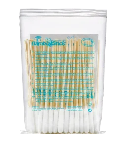 BambooStick - coton tige pour chien, sachet de 50 pcs