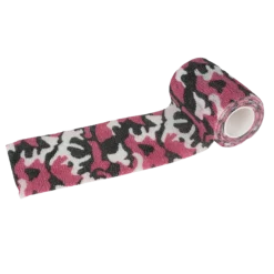 Bandage autocollant rose camouflage