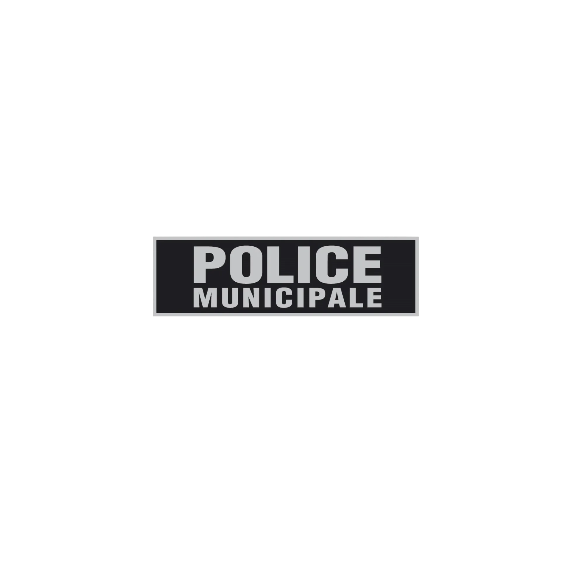 Bande 3 x 10 cm - POLICE MUNICIPALE