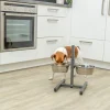 Bar pour chiens, en acier inoxydable/métal, 2 × 1,8 l/ 21 cm