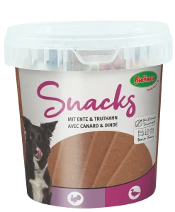Barres canard et dinde en seau, 800 g
