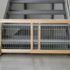 Barrière de porte / escalier, en bois, hauteur 50 cm