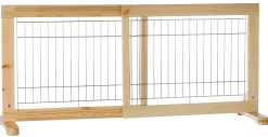 Barrière de porte / escalier, en bois, hauteur 50 cm