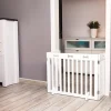Barrière pour chiens en 3 parties