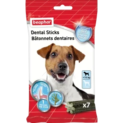 Batonnets dentaires chien de moins de 10 kg (7 batonnets)