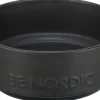 BE NORDIC gamelle, en céramique/caoutchouc, 1,2 l/ 18 cm, noir
