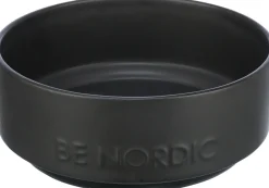 BE NORDIC gamelle, en céramique/caoutchouc, 1,2 l/ 18 cm, noir