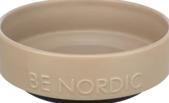 BE NORDIC gamelle, en céramique/caoutchouc, 0,5 l/ 16 cm, taupe