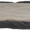 BE NORDIC matelas, Föhr, angulaire, 100 × 70 cm, noir/sable