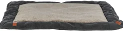BE NORDIC matelas, Föhr, angulaire, 100 × 70 cm, noir/sable