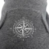 BE NORDIC Sweat à capuche Flensburg, XXS: 24 cm, gris
