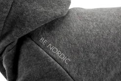 BE NORDIC Sweat à capuche Flensburg, XS: 27 cm, gris